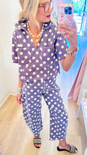 Plum Jam Polka Dot Pant Set