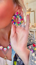 Colorful Statement Earrings