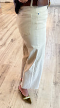 Khaki Wide Leg Pants