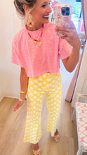 Pink Rhinestone Embellished Cropped Top