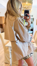 Khaki A Line Trench Coat