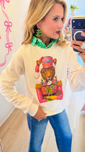 Cheetah Nutcracker Sweater
