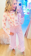 Light Pink Floral Cardigan