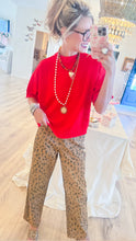 Red Crew Neck Sweater