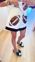Queen of Sparkles Football Sequin Shorts