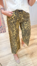 #7 Brown Leopard Wide Leg Pants