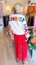Cream Merry Christmas Knit Sweater