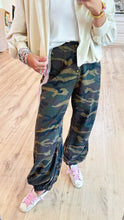Camo Side Tape French Terry Knit Pants