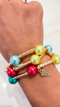 Gold Multi Color Bracelet Set of 3