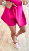 Pink Luxeknit Pleated Mini Dress