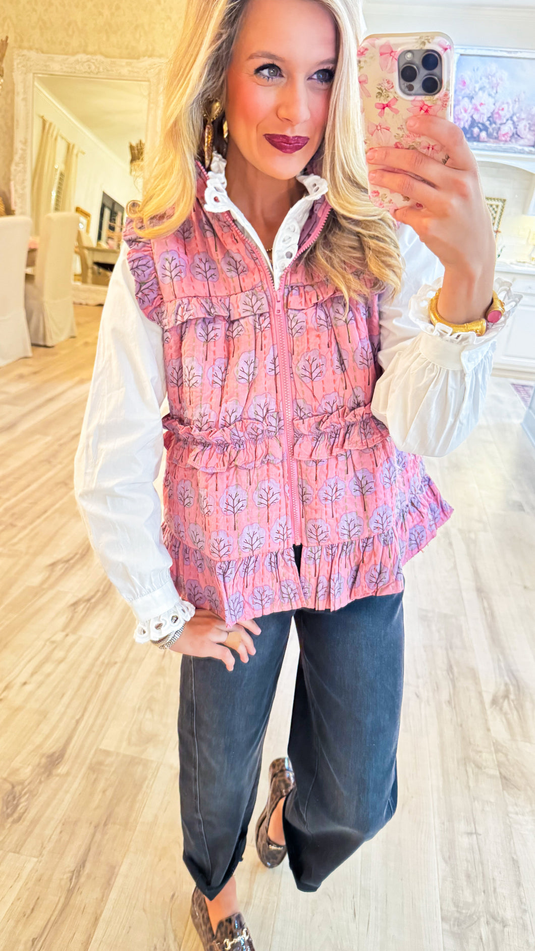 Ivy Jane Kantha Stitched Vest