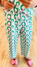 Pink and Green Wreath Bow PJ Set