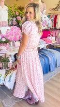 Pink Dainty Floral Skirt Set