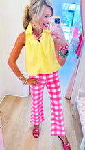 Cotton Candy Gingham Pants