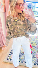 Faded Camo Cardigan
