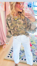 Faded Camo Cardigan