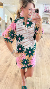 Buddy Love Lulu Pink Lady Mini Dress