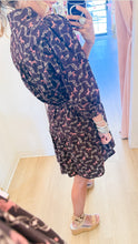 Brown Horse Print Mini Dress