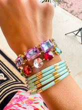 Purple Iridescent Stretch Bracelet