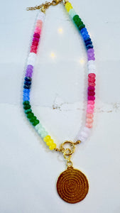 Beaded Lord Prayers Necklace
