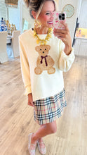 Ivory Bear Knit Sweater
