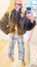 Ivy Jane Brown Faux Fur Jacket