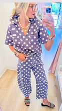 Plum Jam Polka Dot Pant Set