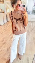 THML Brown Horse Knit Vest
