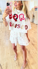 Born and Raised Graphic Cropped Tee