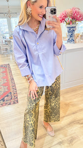 #7 Brown Leopard Wide Leg Pants