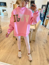 Baby Pink WWJD Mock Neck