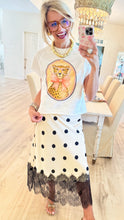 Cheetah Rhinestone Glasses Tee