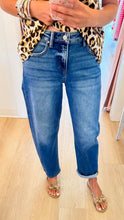 Risen Medium Wash Barrel Jeans