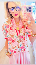 Pink Multi Mix Floral Print Blouse