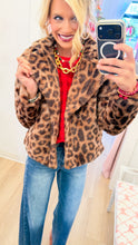 Leopard Faux Fur Jacket