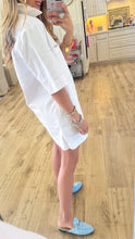 White Denim Dress