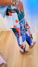 Patchwork Barrel Jeans