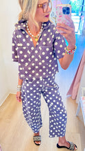 Plum Jam Polka Dot Pant Set