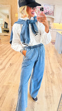 Washed Denim Jacket and Pant Set