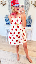 Red Polka Dot Mini Dress