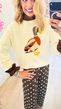 Cream Mallard Knit Sweater