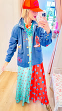 Denim Western Embroidered Jacket