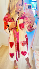 Natural Multi Patchwork Shacket
