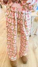 Pink Nutcracker Wreath Pant Set