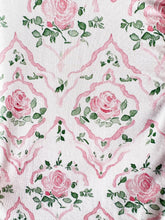 Pink and Green Floral Two Way Zipper Onesie