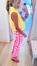 Butter Yellow Collared Bubble Hem Top
