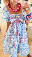 Patriotic Toile Midi Dress
