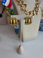 Gold Bella Hoop Earrings