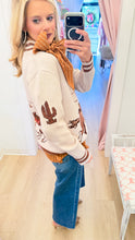 THML Beige Cowboy Quarter Zip