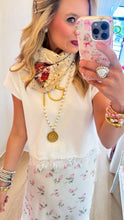 Off White Sweater Knit Top